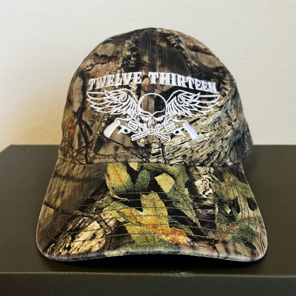 1213LA Wings Velcro 6 Panel Hat - Oak Camo